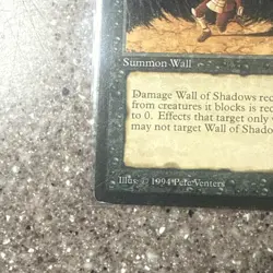 Wall of Shadows 1x MtG ENGLISH Legends LEG LP - Image 4
