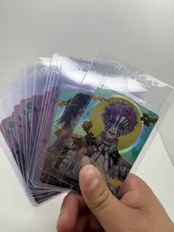 Pokemon X Demon Slayer Kimetsu no Yaiba Soul Cards Holo Akaza & Iguro 13 cards!! - Image 2