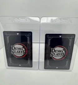 Pokemon X Demon Slayer Kimetsu no Yaiba Soul Cards Holo Akaza & Iguro 13 cards!! - Image 4