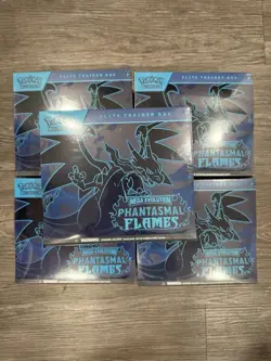 Pokemon TCG: Phantasmal Flames Factory Sealed Elite Trainer Box - Image 1