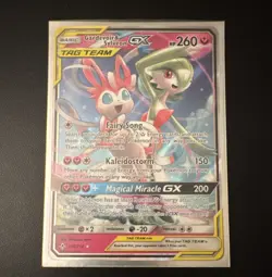 Pokemon TCG Gardevoir & Sylveon GX 130/214 Unbroken Bonds Holo Ultra Rare - Image 1