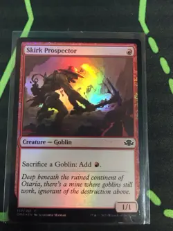 MTG Magic The Gathering Skirk Prospector Foil DMR Goblin Red Commander - Image 1