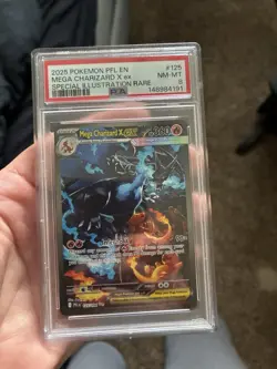 Pokemon TCG Mega charizard X Ex #125 Phantasmal Flames - Image 1
