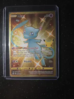 Pokemon Mew 025/025 Celebrations Classic Collection Secret Rare Near Mint - Image 1