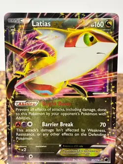 Plasma Freeze Latias EX 85/116 Holo Rare EX Pokemon MP - Image 1
