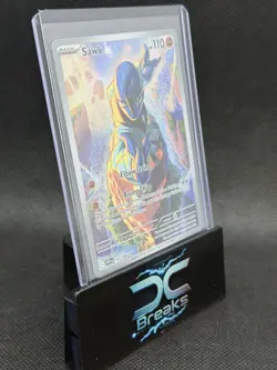 Pokemon TCG Sawk 130/086 Illustration Rare Sv: White Flare NM - Image 3