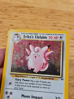 Erika's Clefable Gym Challenge Holo Rare 3/132 Pokemon TCG Wizards WOTC M9297 - Image 3