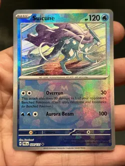 Pokemon TCG Suicune Master Ball Prismatic Evolutions 2025 024/131- NM - Image 1
