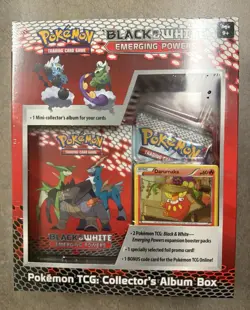 2011 BLACK AND WHITE EMERGING POWERS POKEMON TCG COLLECTORS ALBUM BOX - Image 1