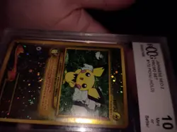 2000 Pokemon JP Neo Pichu Holo #172 Reverse Foil Promo Graded BCCG 10 - Image 5