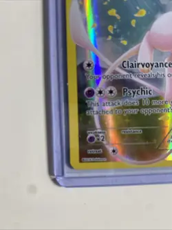 Pokemon TCG Mew XY110 Full Art Mythical Collection Black Star Promo Holo NM - Image 4