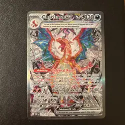 Pokemon TCG Charizard EX Sir Obsidian Flames 223/197 - Image 1