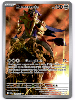 Zamazenta 201/182 Illustration Rare – Pokemon TCG – SV: Destined Rivals - NM - Image 1
