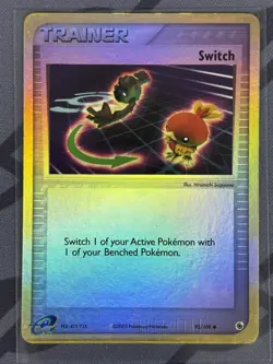 Pokemon TCG - Switch 92/109 Reverse Holo - Light Play/MP - Ruby and Sapphire 03 - Image 3