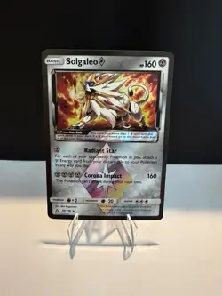 Pokemon TCG Solgaleo Prism Ultra Prism 89/156 Reverse Holo Holo Rare - Image 1