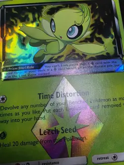 MP Pokemon Celebi Prism Star 19/214 Sm-Lost Thunder Holo - Image 3