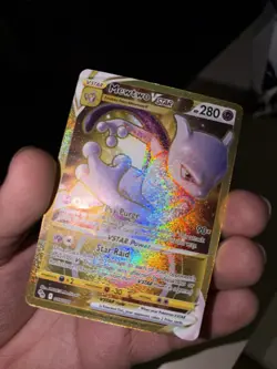 Pokemon Vstar (Secret) Mewtwo gold foil 🔥Rare 🔥 ssp - Image 1