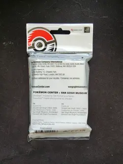 Pokemon Center X Van Gogh Museum Smeargle Inspired Self Portrait Sleeves (65ct) - Image 2