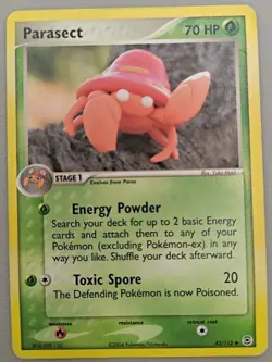 Parasect 43/112 FireRed LeafGreen Pokemon TCG - MP - Image 1