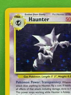 Haunter 6/62 - MP - Pokemon Fossil Unlimited - Holo Rare - Image 5