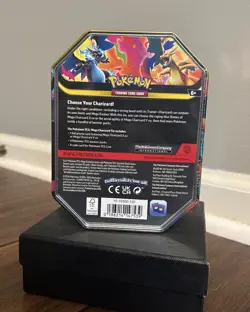 Pokemon Mega Charizard Y EX Tin (Pokemon TCG Sealed) - Image 2