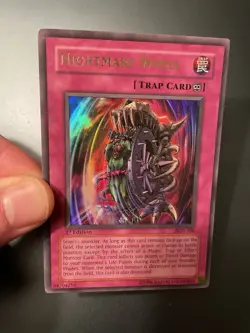 Nightmare Wheel PGD-106 Ultra Rare 1st Edition Yugioh NA English Vintage - Image 2