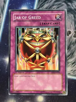 Yugioh Jar of Greed YSD-EN036 1st Edition Common LP - Image 1