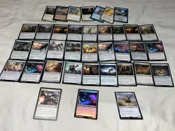 MTG Scarecrow Themed Lot +Artifacts Magic The Gathering Cards + Bonuses - Image 1