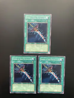 Yugioh Sword Of Dark Destruction SDY-020 Common Unlimited Edition LP/MP X3 - Image 1