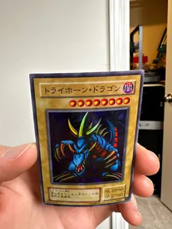 Tri-Horned Dragon P3-04 Super Rare Japanese YuGiOh - Image 3
