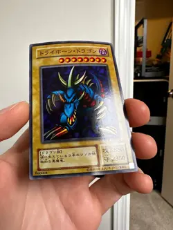 Tri-Horned Dragon P3-04 Super Rare Japanese YuGiOh - Image 4