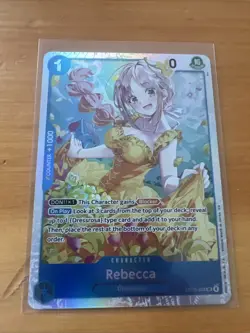 Rebecca OP15-053 SR| Adventure on Kami's Island | One Piece TCG | EN - Image 1