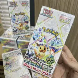 Pokemon TCG Card Terastal Festival Pokemon Japanese W/Shrink Booster Box Sv8a - Image 1