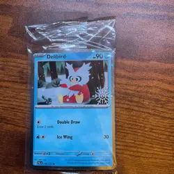 Delibird 046/193 NM Advent Calendar Promo SEALED Pokemon Card Free Shipping - Image 1