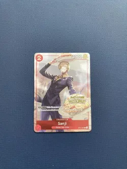 One Piece Card Game Sanji ST01-004 Offline Regional Participant Promo - Image 1