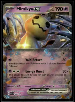 Mimikyu ex - Promo SV: Scarlet & Violet Promo Cards 004 NM - Image 1