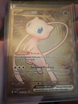 Pokemon TCG Mew EX Metal Gold NM 205/165 Scarlet & Violet 151 Promo Card - Image 2