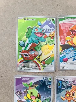 Pokemon 2026 First Partner Illustration Collection Series 1 Promos Set 9 Cards - Image 2