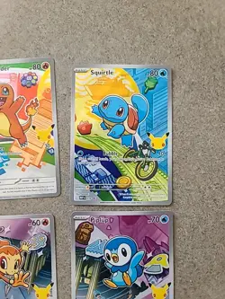 Pokemon 2026 First Partner Illustration Collection Series 1 Promos Set 9 Cards - Image 4