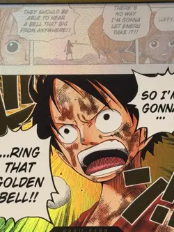 DON!! Card (Luffy) (Gold) Adventure on Kami's Island Foil - Image 4