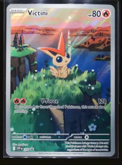2025 Pokemon SV: Scarlet & Violet Promo Cards #208 Victini - Image 1