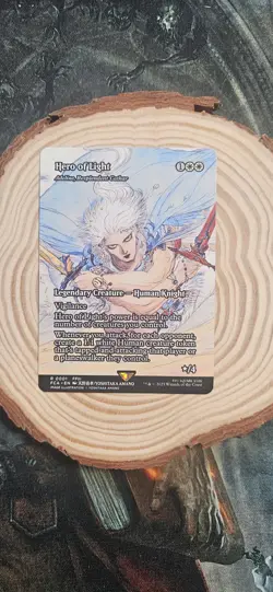 Hero of Light - Adeline, Resplendent Cathar, Final Fantasy, Magic MTG NM - Image 1