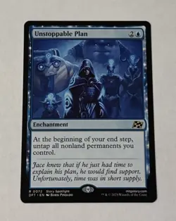 MTG Unstoppable Plan - Aetherdrift NM - Image 1