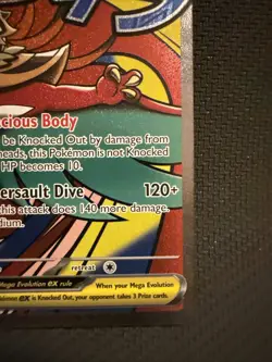 Mega Hawlucha ex 268/217 ME: Ascended Heroes Pokemon TCG Illustration Rare - Image 4