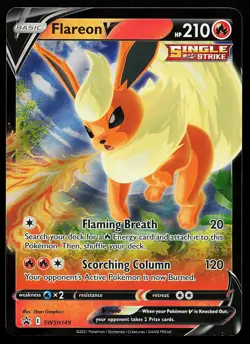 Flareon V SWSH149 Holo Sword & Shield Promo Pokemon Card - Image 1