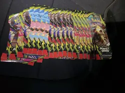 Pokemon TCG LOT OF 21 - PERFECT ORDER SLEEVED BOOSTER PACKS FACTORY SEALED!! - Image 1
