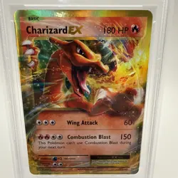 2016 Pokemon XY Evolutions Charizard EX 12/108 PSA 9 Mint - Image 3