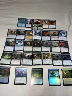 MTG FROGS + TOADS themed Magic The Gathering Card Lot+ BONUSES - Image 1
