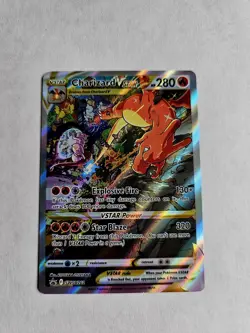 2022 POKEMON SWSH BLACK STAR PROMO 262 FULL ART/CHARIZARD VSTAR SW & SHIELD-HOLO - Image 1