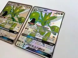 Pokemon Scizor GX SV72 & 233 Hidden Fates ENGLISH AND JAPANESE Full Art Holo SET - Image 3